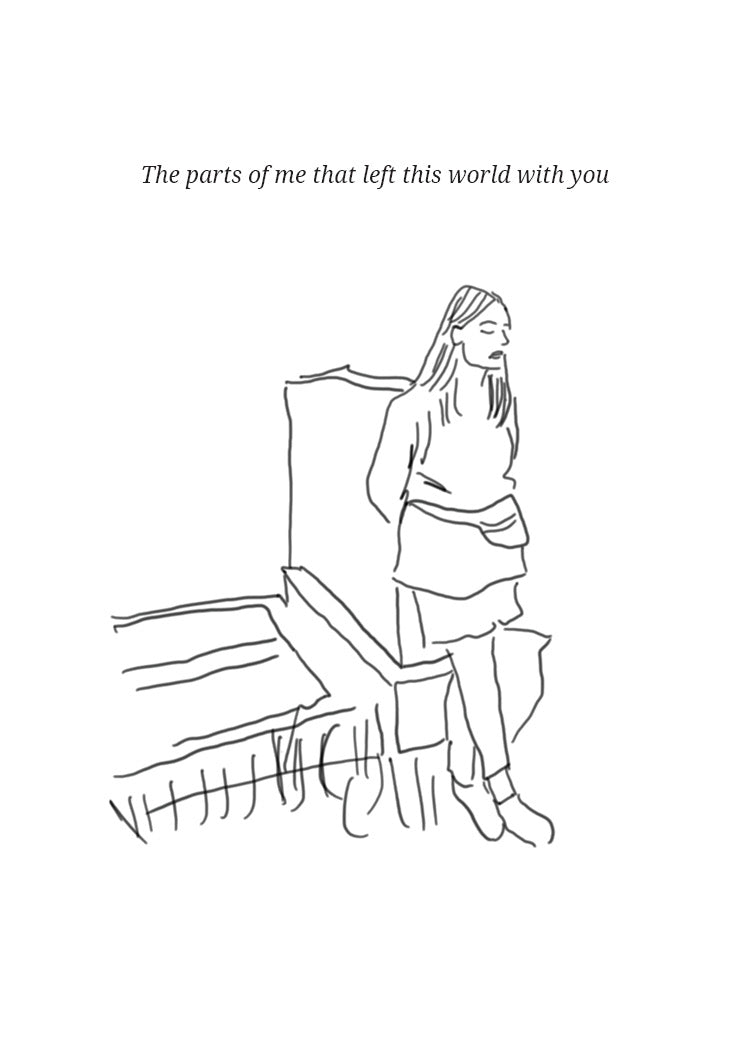 Parts of me left this world